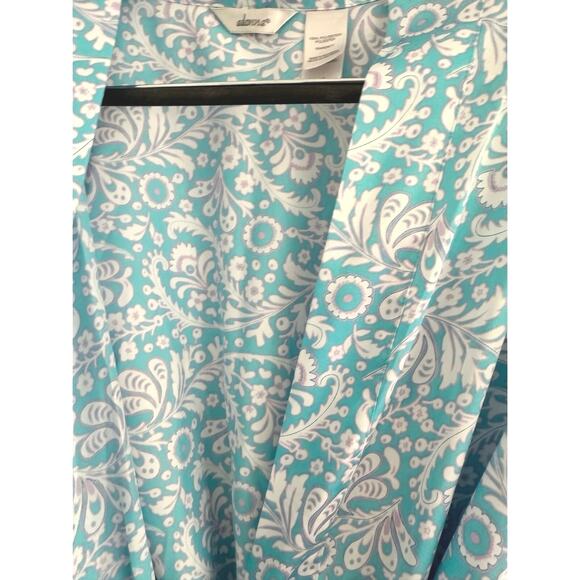 Adonna robe sleep wear lounge lightweight sz L mint condition - Picture 2 of 8